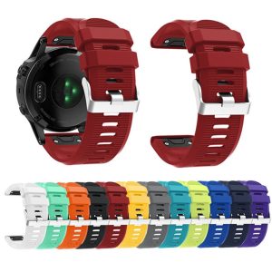 Pulso Correa Silicona 26mm Quick Fit para Garmin Fenix 5X