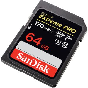 Tarjeta Sandisk Extreme PRO SD UHS-I 64GB