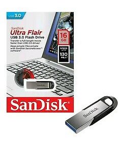 Memoria USB Sandisk Flash 3.0 Ultra CZ-73 16GB-150mb/s